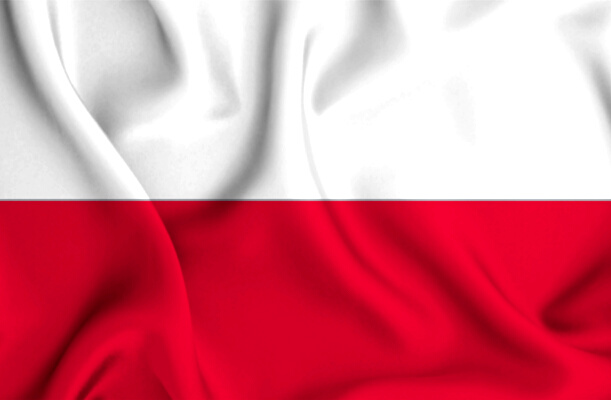 waving flag of Poland